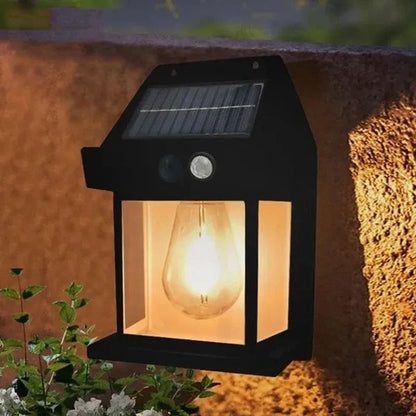 Solar Outdoor Wall Lantern