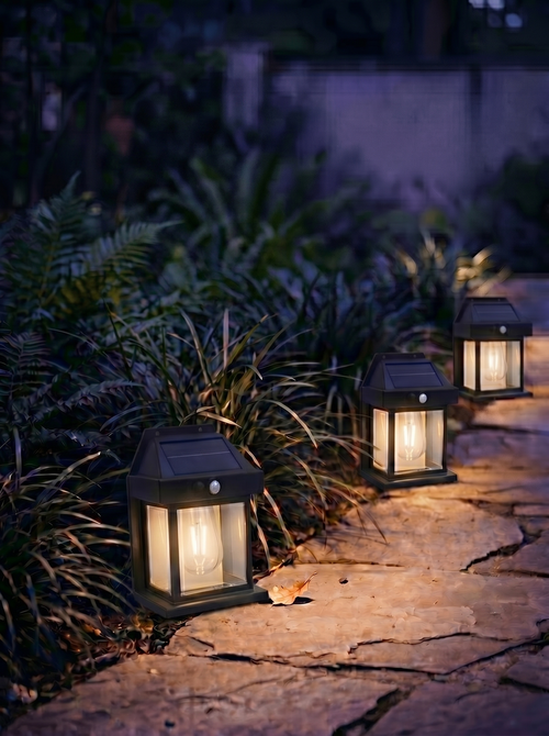 Solar Outdoor Wall Lantern